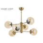 HOME LIGHT Alofi 19520 Luster 6xG9 - slika 1