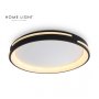 HOME LIGHT Vesta 655 LED plafonjera crna - slika 1