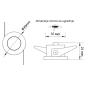 BBLINK L1030-3 LED rozetna bela - slika 2