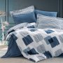 L`ESSENTIEL MAISON Ranforce posteljina (200x220) Solito Indigo Blue - slika 2