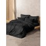 L`ESSENTIEL MAISON Ranforce posteljina (200x220) Plaid Black - slika 1