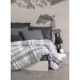 L`ESSENTIEL MAISON Ranforce posteljina (200x220) Will Anthracite - slika 1