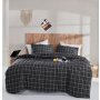 L`ESSENTIEL MAISON Ranforce posteljina (200x220) Piga Black - slika 1