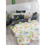 L`ESSENTIEL MAISON Ranforce posteljina (200x220) Dinolar White - slika 1