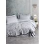 L`ESSENTIEL MAISON Satenska posteljina (200x220) Stripe Grey - slika 1
