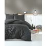 L`ESSENTIEL MAISON Satenska posteljina (200x220) Stripe Anthracite - slika 1