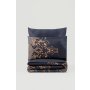 L`ESSENTIEL MAISON Satenska posteljina (200x220) Sarina Dark Blue - slika 1