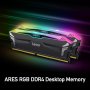LEXAR Memorija 2x16GB Ares DDR4 3600 UDIMM heatsink RGB - slika 2