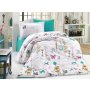 L`ESSENTIEL MAISON Poplin posteljina (160 x 220) Rossella Turquoise - slika 1