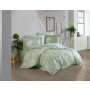 L`ESSENTIEL MAISON Poplin posteljina (200 x 220) Flora Green - slika 1