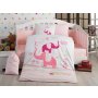 L`ESSENTIEL MAISON Poplin posteljina za bebe Preety Pink - slika 1