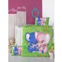 L`ESSENTIEL MAISON Ranforce posteljina za bebe Elephant (121VCT2021) - slika 1