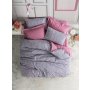 L`ESSENTIEL MAISON Ranforce posteljina (160x220) Penny Dusty Rose - slika 1