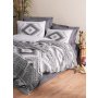 L`ESSENTIEL MAISON Ranforce posteljina (160x220) Delos Anthracite - slika 1