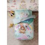 L`ESSENTIEL MAISON Ranforce posteljina (160x220) Cute Animals Mint - slika 1