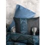 L`ESSENTIEL MAISON Ranforce posteljina (160x220) Armor Black - slika 2