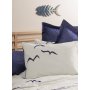 L`ESSENTIEL MAISON Ranforce posteljina (140x200) Larum Dark Blue - slika 2