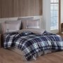 L`ESSENTIEL MAISON Satenska posteljina (200x220) Aura Blue - slika 1
