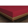 L`ESSENTIEL MAISON Ranforce dušečni čaršav (90x200) Maroon - slika 2