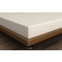 L`ESSENTIEL MAISON Ranforce dušečni čaršav (160x200) Cream - slika 2
