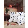 L`ESSENTIEL MAISON Posteljina (240x220) Geyik v2 Dark Blue - slika 1