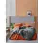 L`ESSENTIEL MAISON Ranforce posteljina (260x220) Stark - Cinnamon - slika 1