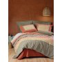 L`ESSENTIEL MAISON Ranforce posteljina (240x220) Tuwa Tile Red - slika 1