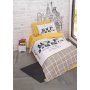 L`ESSENTIEL MAISON Ranforce posteljina (160x220) Worldwide Mustard - slika 1