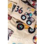 L`ESSENTIEL MAISON Ranforce posteljina (160x220) Cars Beige - slika 2