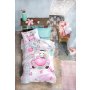 L`ESSENTIEL MAISON Ranforce posteljina (160x220) Paris Love Pink - slika 1