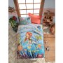 L`ESSENTIEL MAISON Ranforce posteljina (160x220) Mermaid Coral - slika 1