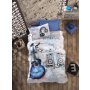 L`ESSENTIEL MAISON Ranforce posteljina (160x220) Guitar Blue - slika 1