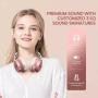DOQAUS VOGUE 5 Bluetooth slušalice roze - slika 3