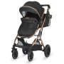 Coccolle Ravello Kolica za bebe 3u1 - Crna - slika 3