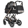 Coccolle Ravello Kolica za bebe 3u1 - Crna - slika 4