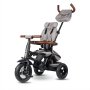 Coccolle Qplay Rito Deluxe Sklopivi tricikl - Sivi - slika 3