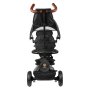 Coccolle Qplay Rito Deluxe Sklopivi tricikl - Crni - slika 3
