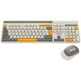 CANYON Tastatura i miš HSET-W5 EN/AD Wireless Bež - slika 2