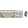 CANYON Tastatura i miš HSET-W5 EN/AD Wireless Bež - slika 1