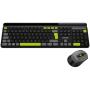 CANYON Tastatura i miš HSET-W5 EN/AD Wireless Crna - slika 2