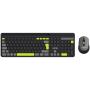 CANYON Tastatura i miš HSET-W5 EN/AD Wireless Crna - slika 1
