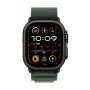 APPLE Watch Ultra 2 (2024) 49 mm GPS i Cellular Crni Titanium Tamno Zeleni Alpine Loop Large MX4T3SE/A Pametni sat - slika 2