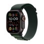 APPLE Watch Ultra 2 (2024) 49 mm GPS i Cellular Crni Titanium Tamno Zeleni Alpine Loop Large MX4T3SE/A Pametni sat - slika 1