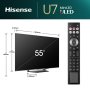 Hisense 55U7NQ ULED Mini LED 4K UHD Smart TV - slika 3