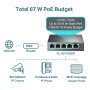TP LINK LAN Switch TL-SF1005P PoE 5-port 10/100 - slika 4