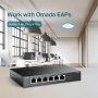 TP LINK LAN Switch TL-SF1006P 6-port 10/100 4-Port PoE+ - slika 2