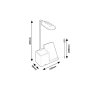RABALUX Cerie 74232 LED stona lampa - slika 4