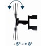 GEMBIRD WM-55ST-01 rotate/tilt VESA max. 40x40cm 32-55 max.32kg - slika 2
