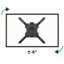 GEMBIRD WM-55ST-01 rotate/tilt VESA max. 40x40cm 32-55 max.32kg - slika 4