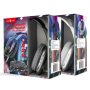 GEMBIRD BHP-LED-02-W Bluetooth stereo Slualice sa mikrofonom Bt V5.0 400mAh/32Ohm, 2h Li-ion Bele - slika 4
